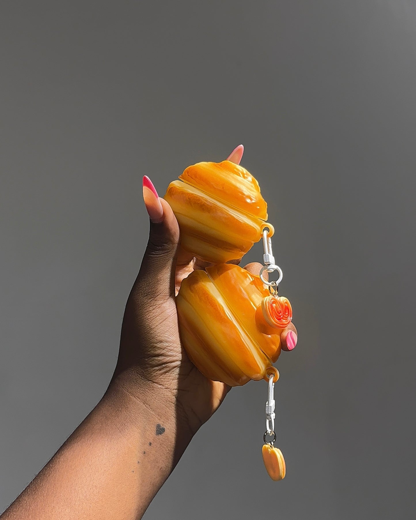 Mini Croissant Airpods case