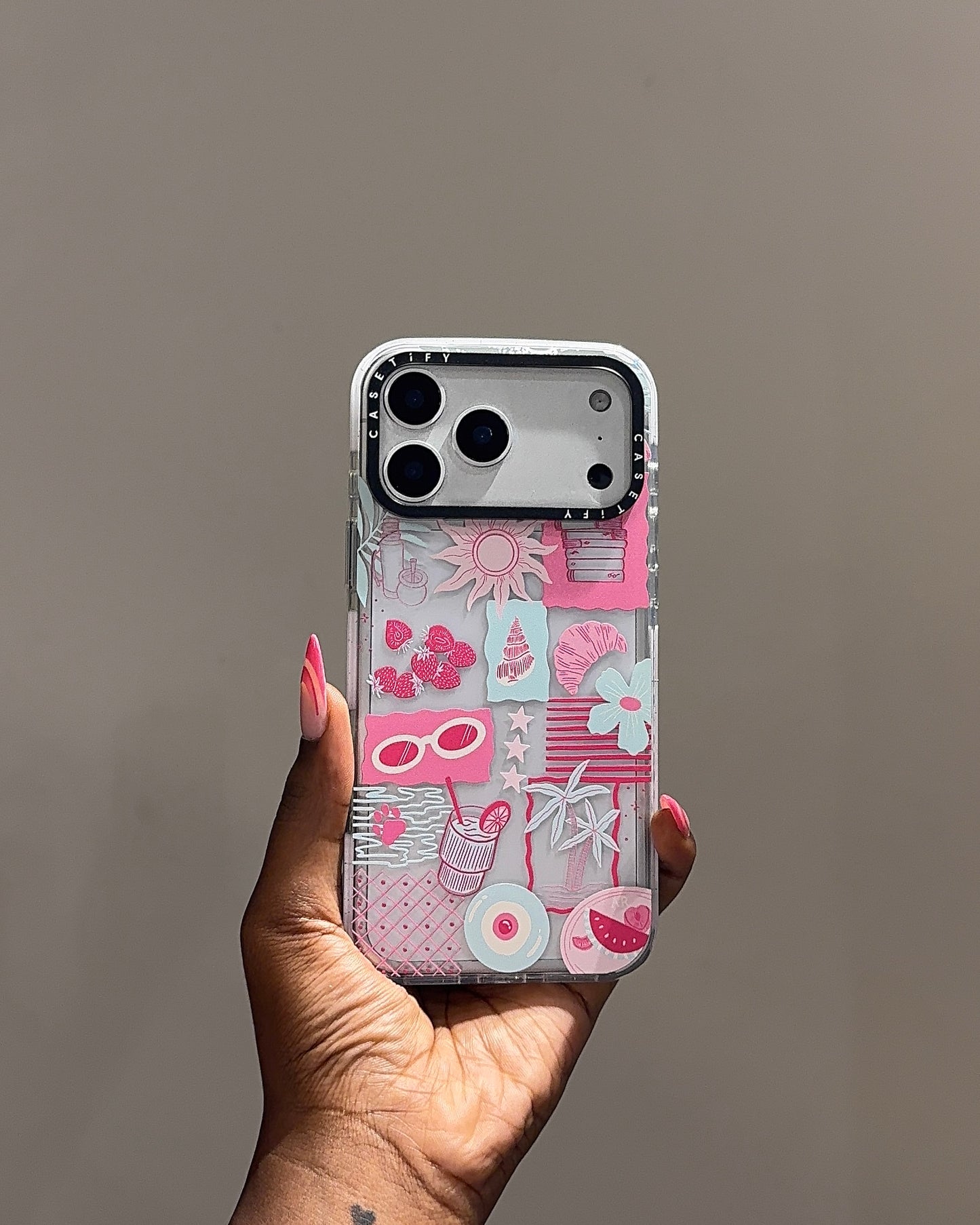 Pink Scrapbook Case