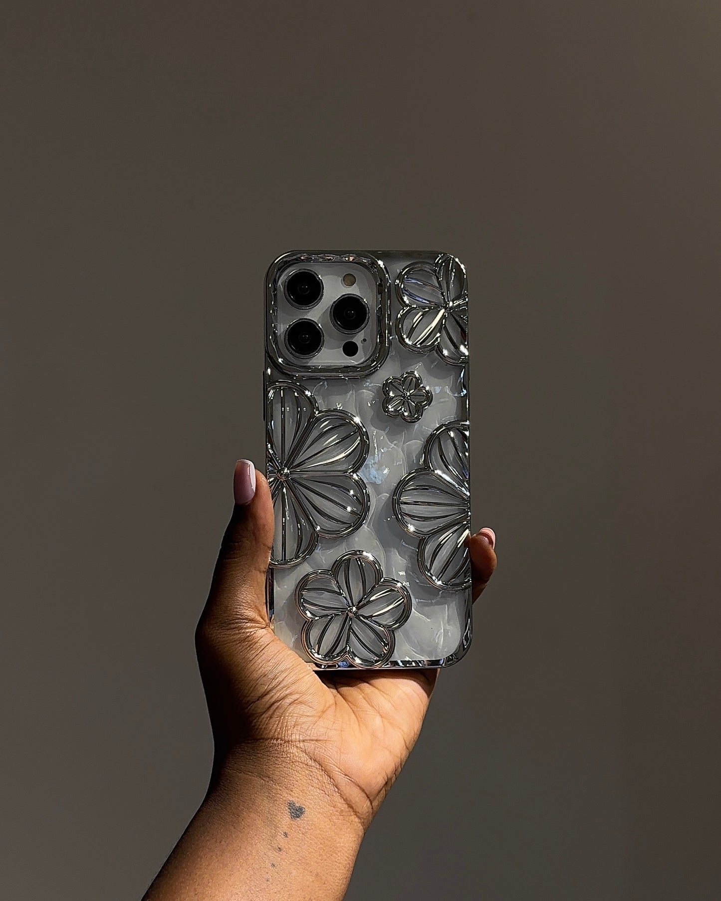 Floral Clear Phonecase