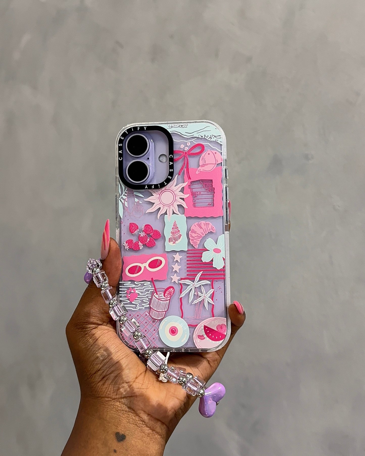 Pink Scrapbook Case