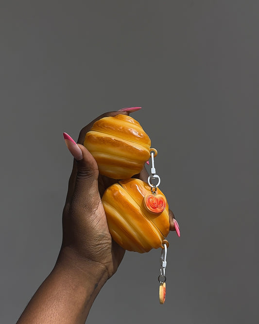 Mini Croissant Airpods case