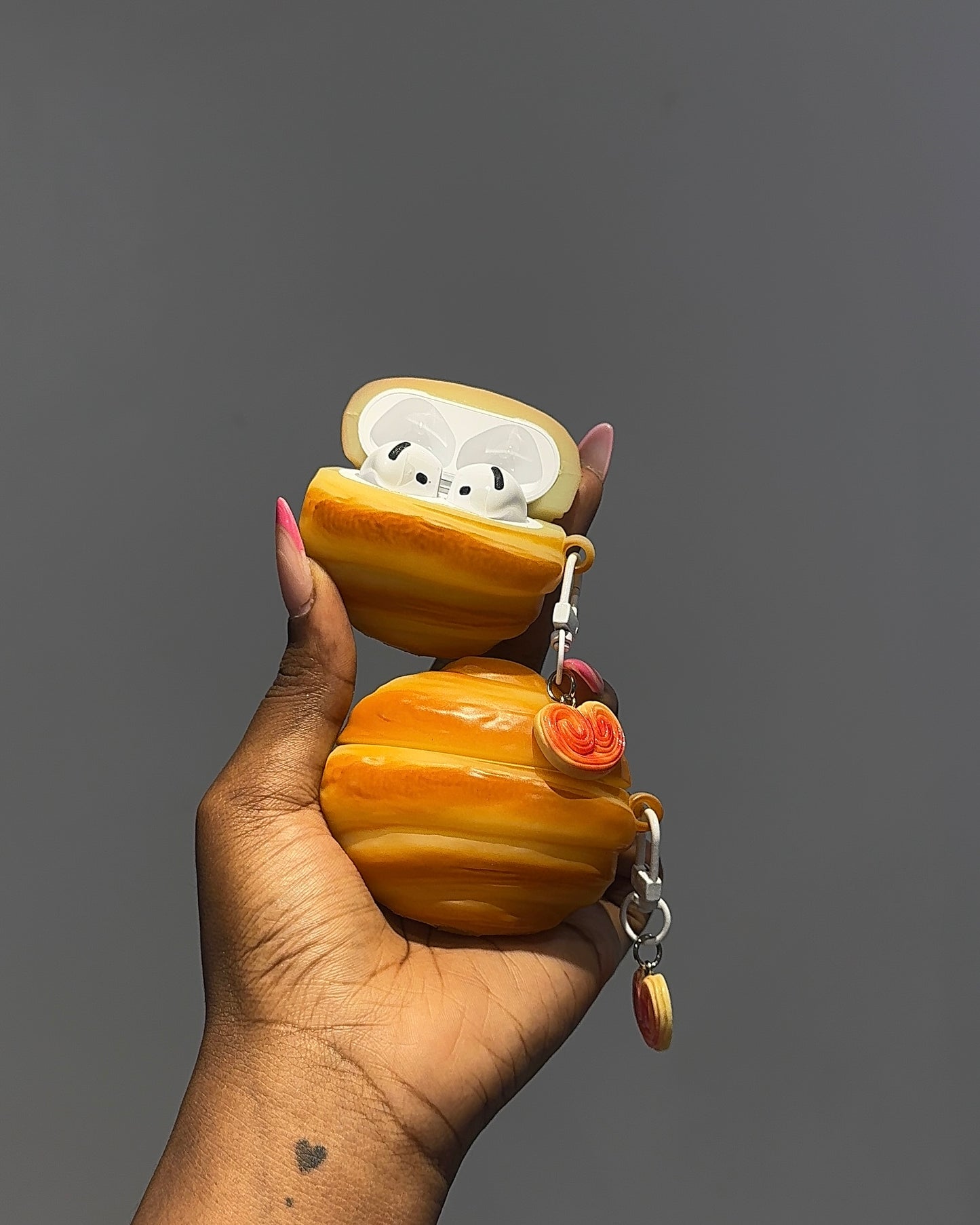 Mini Croissant Airpods case