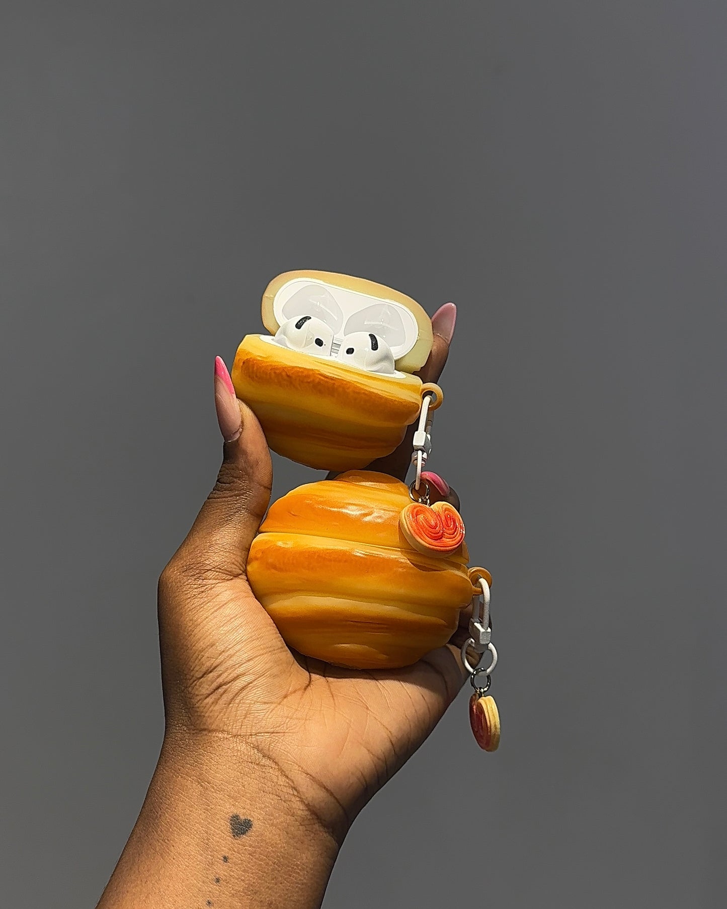 Mini Croissant Airpods case