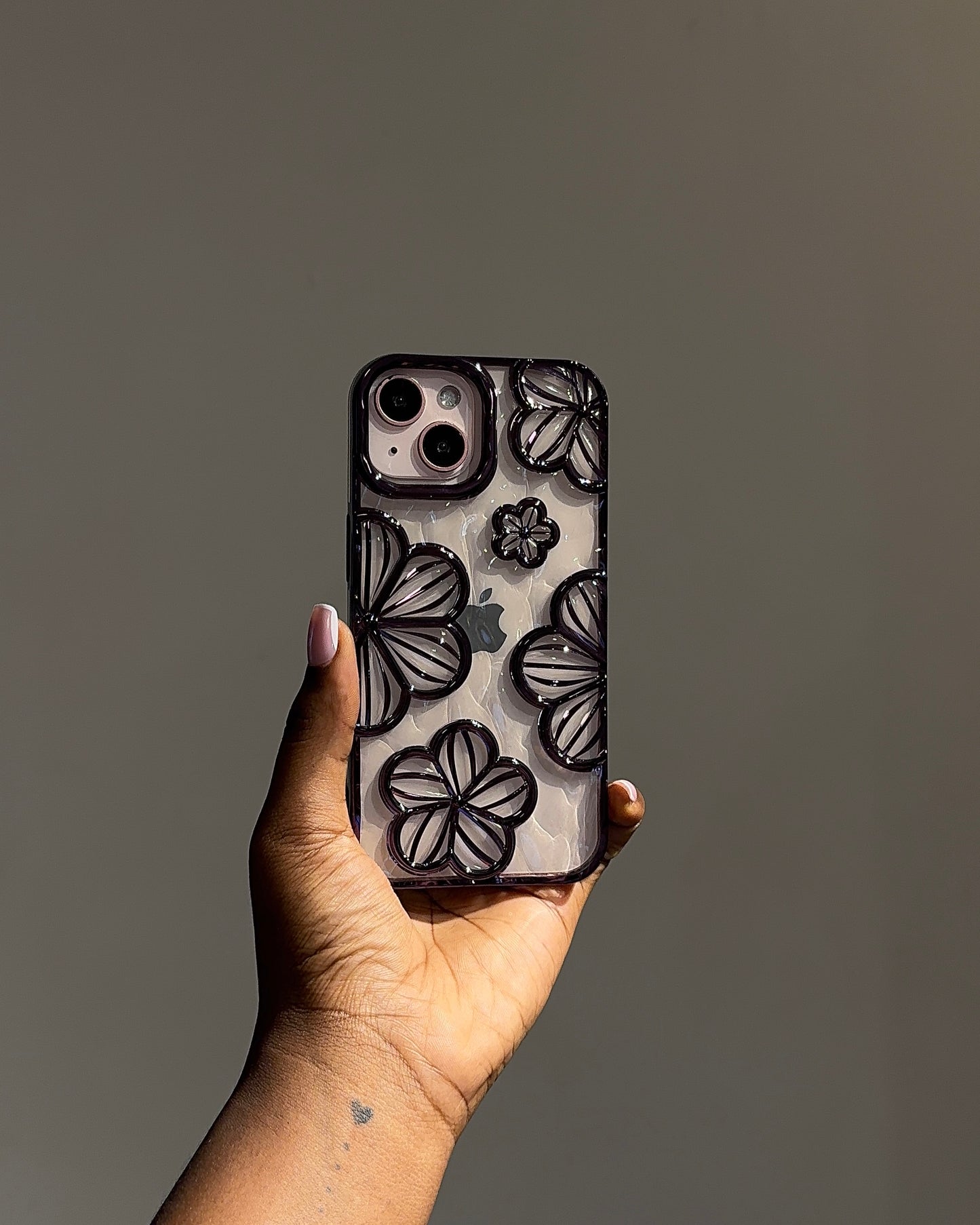 Floral Clear Phonecase