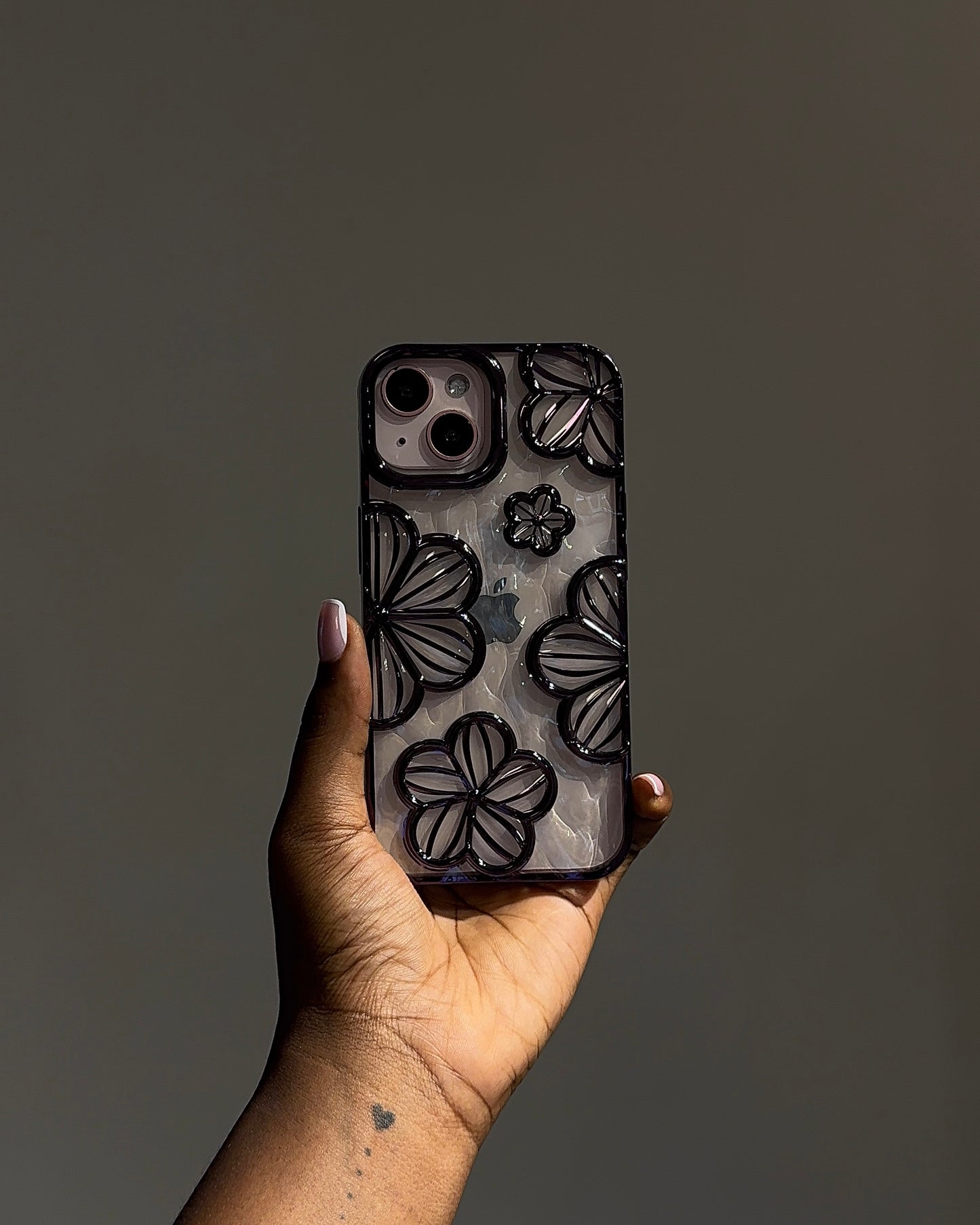 Floral Clear Phonecase