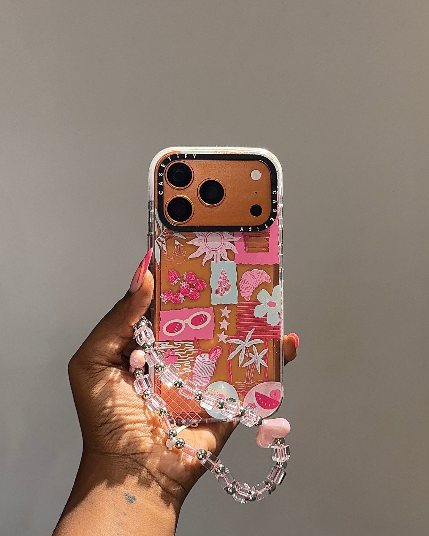 Pink Scrapbook Case