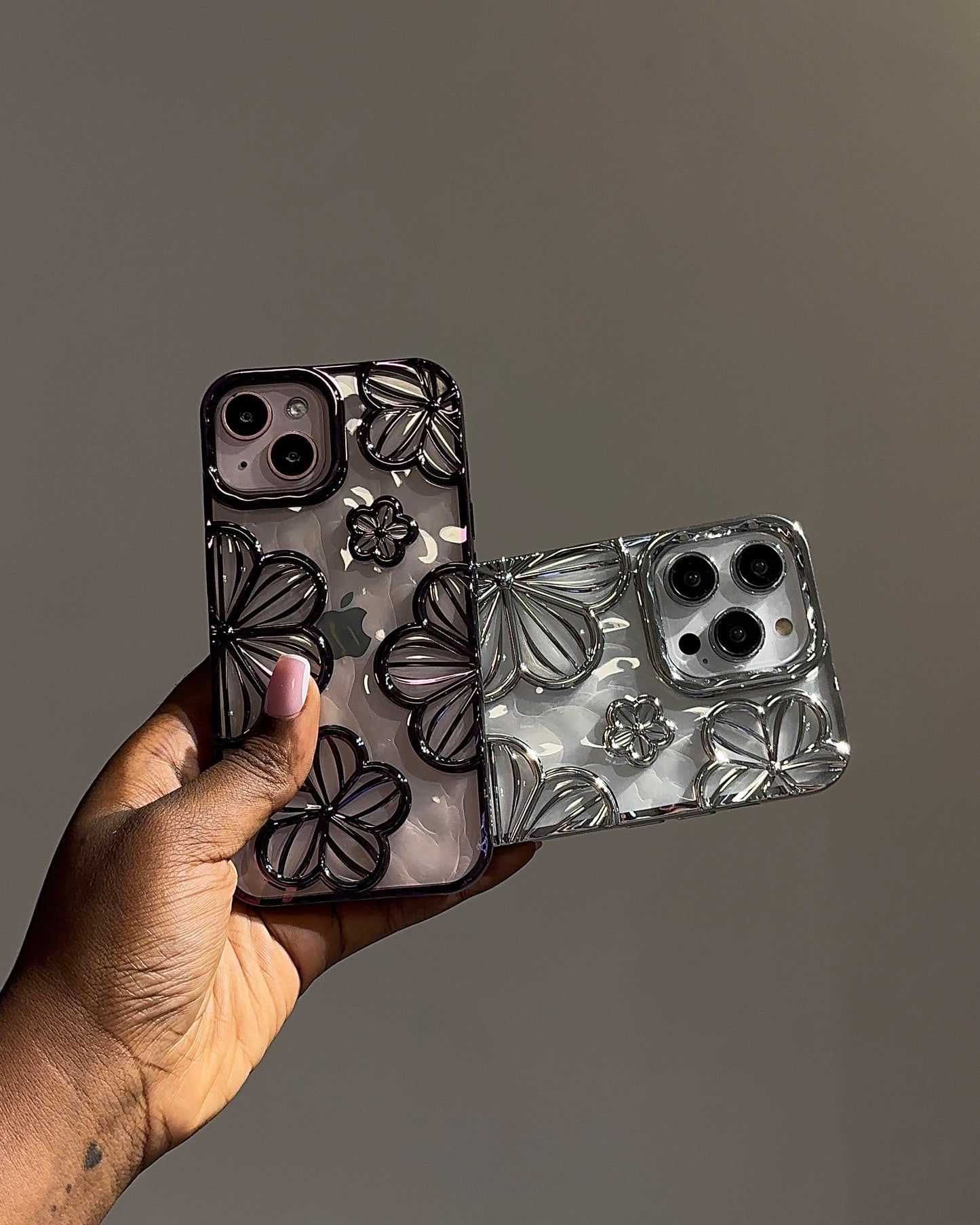 Floral Clear Phonecase