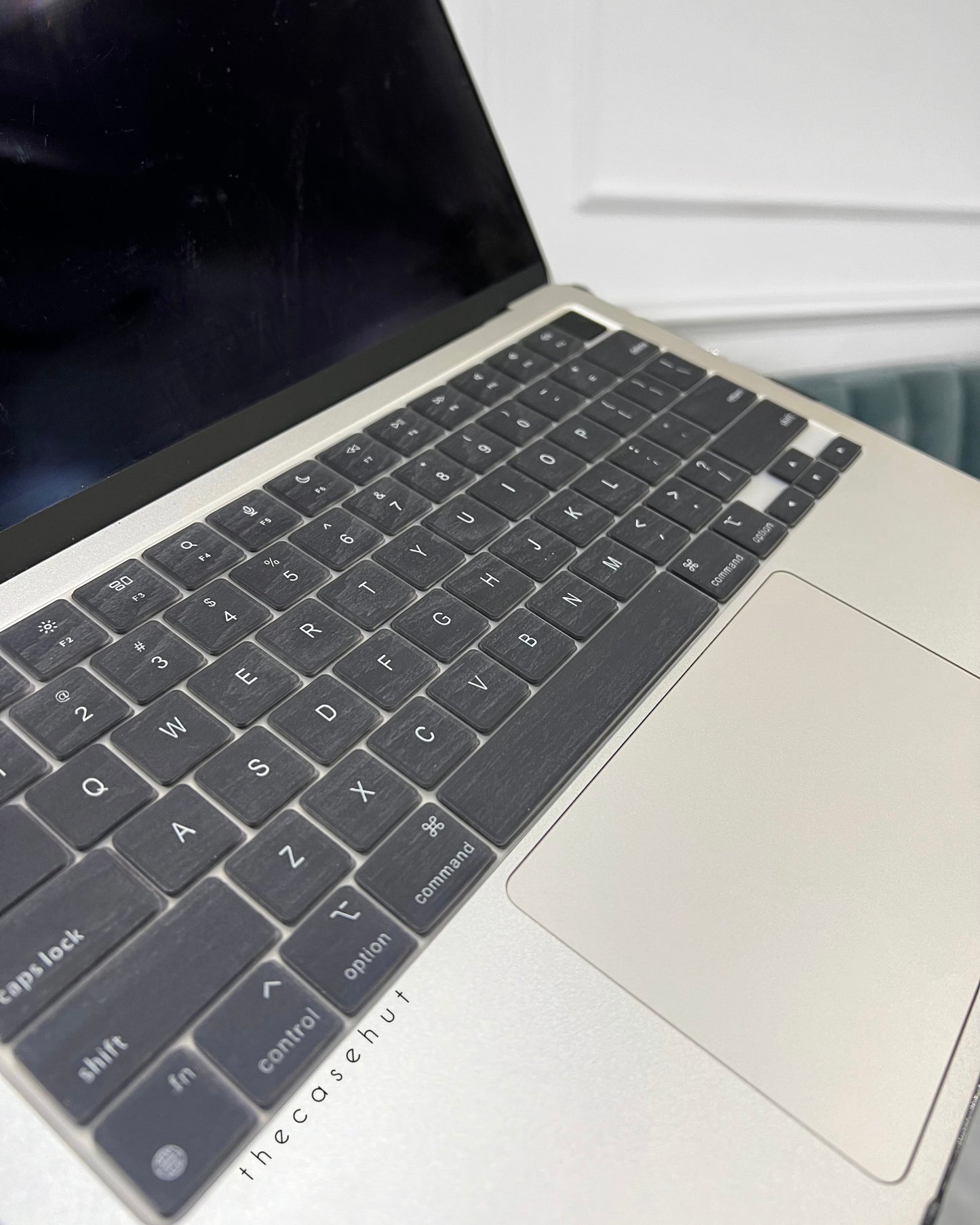 Dark Wood Macbook Case