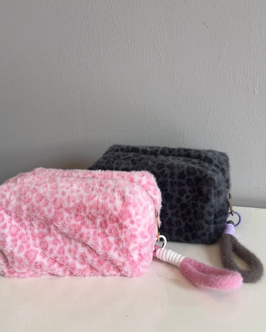 Leopard Plush Purse