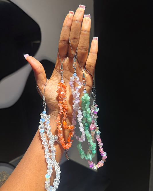 Crystal Gemstone Charm