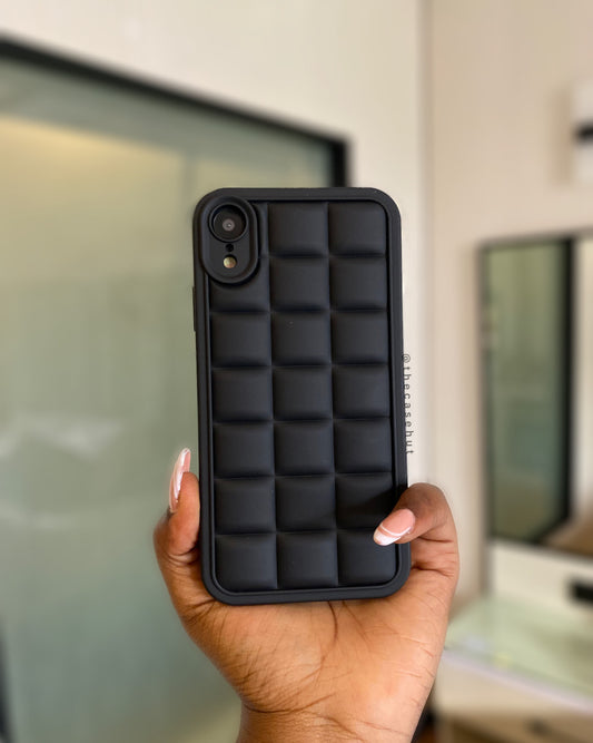 Black 3D Square Case