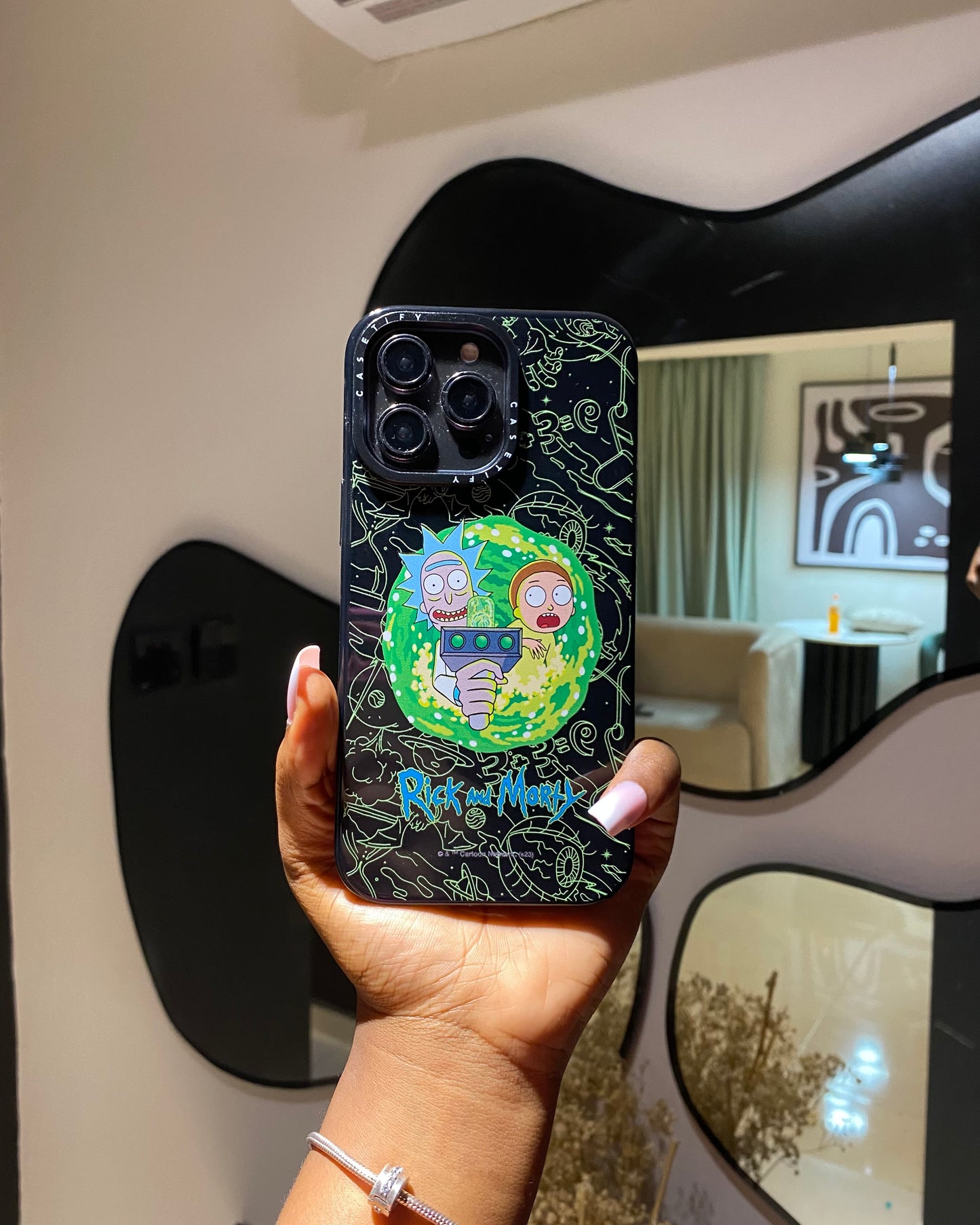 Black Rick & Morty case
