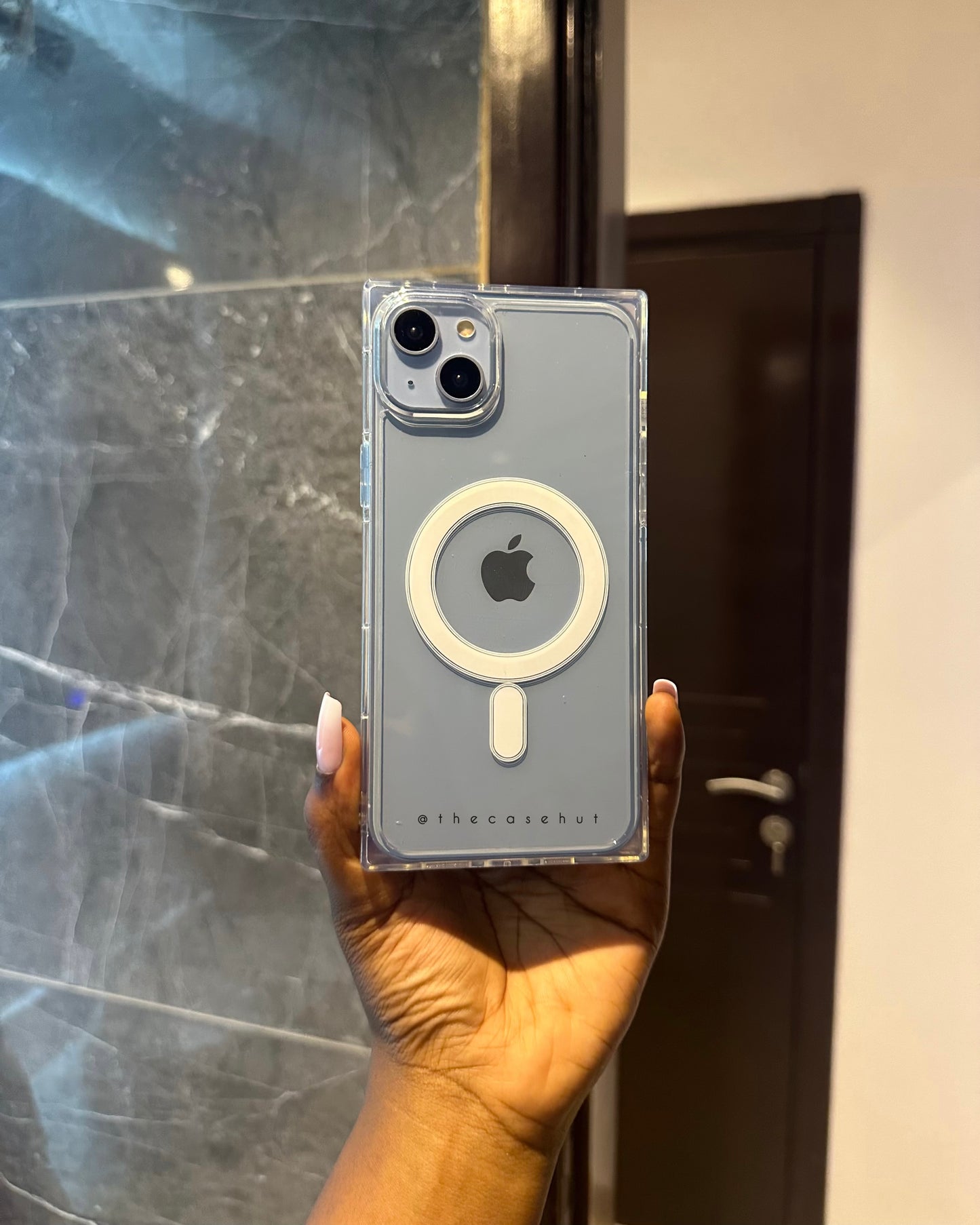 Clear Magsafe Square Case