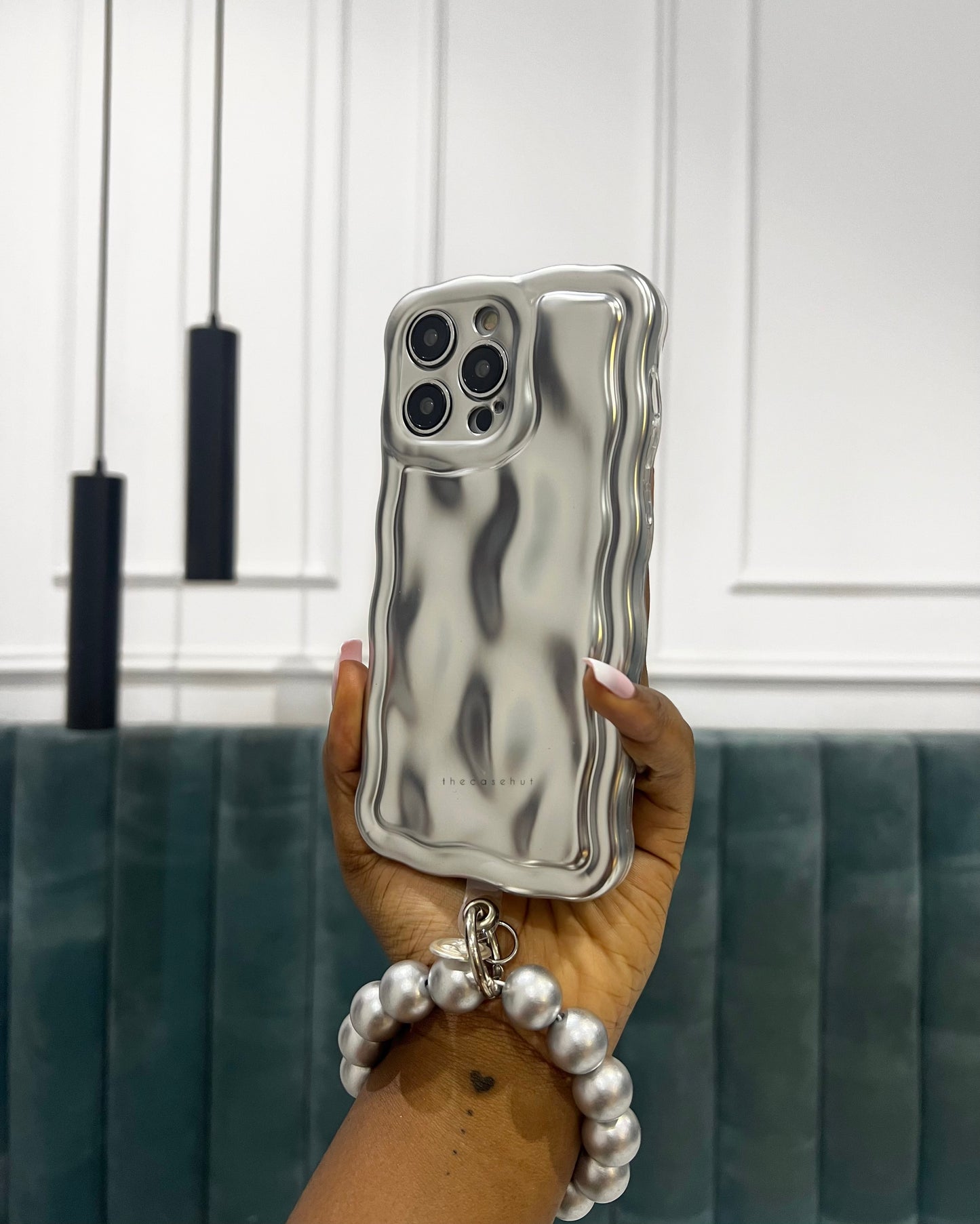 Silver Bumpy Phonecase