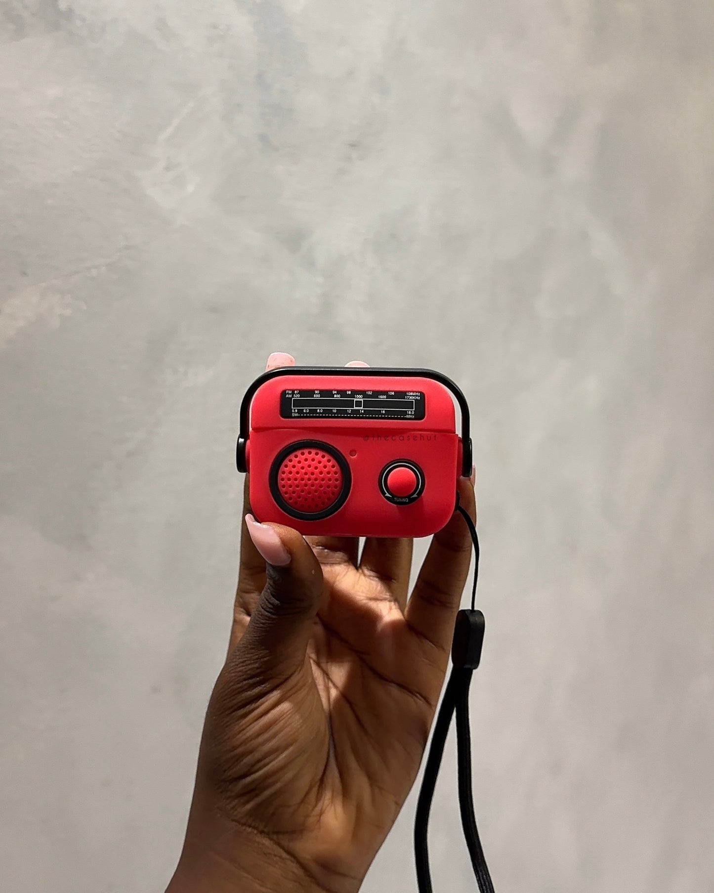 Mini Radio Airpods case