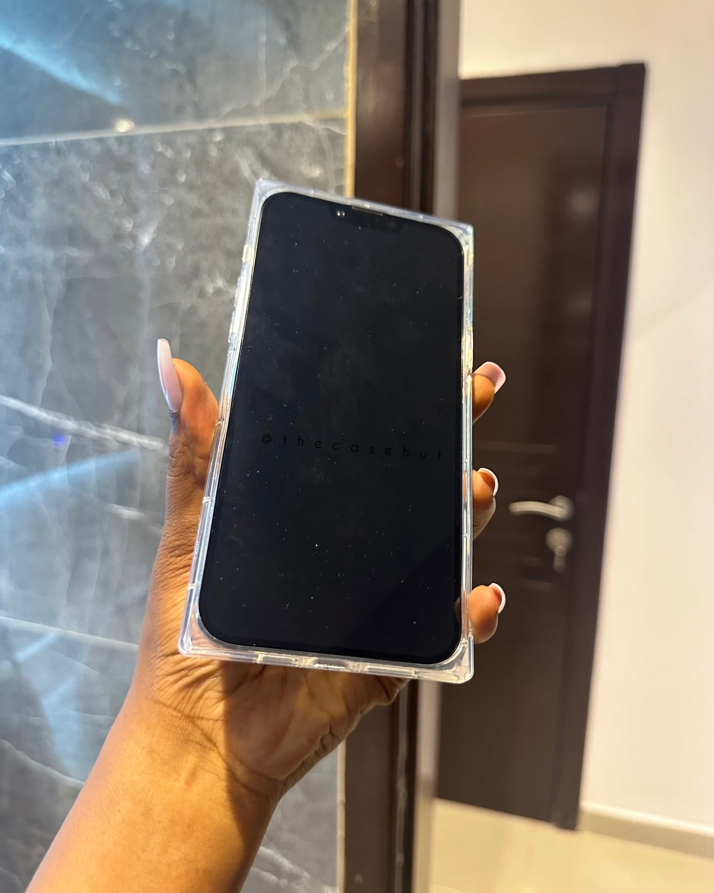 Clear Magsafe Square Case