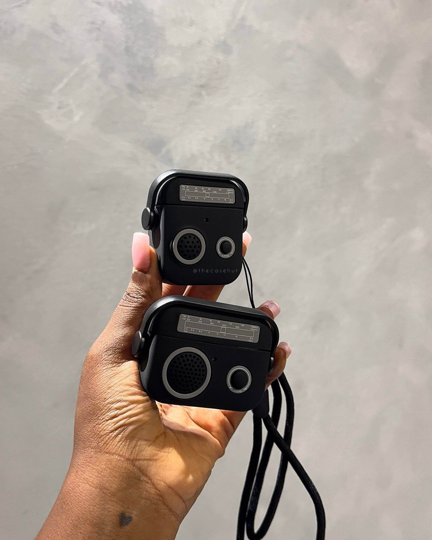 Mini Radio Airpods case