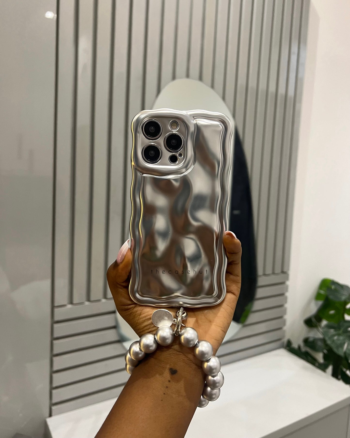 Silver Bumpy Phonecase